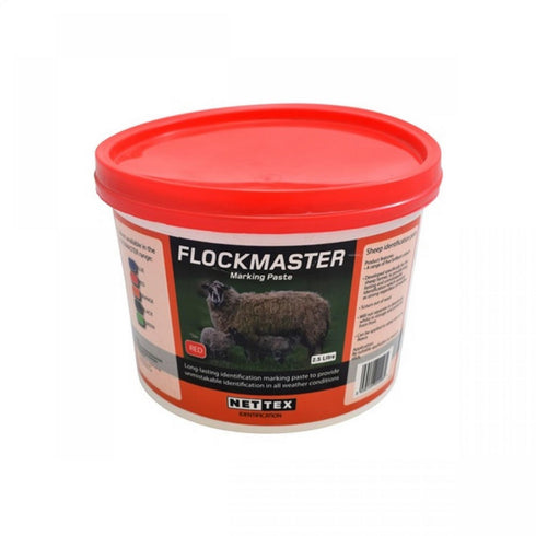 2.5Lt **Red** Marking Fluid(Flock Master Net Tex) ~